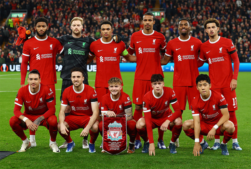 Liverpool với 19 lần đương kim vô địch